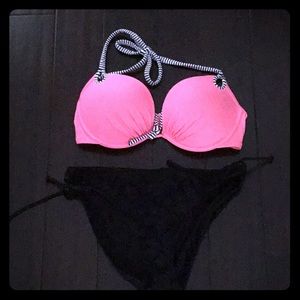 Victoria Secret Bikini top with bikini bottom 34D